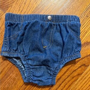 Wrangler Blue Denim Diaper Cover